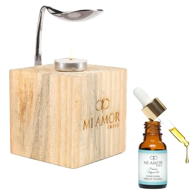 Wooden Diffuser + Fragrance Oil Premium Combo