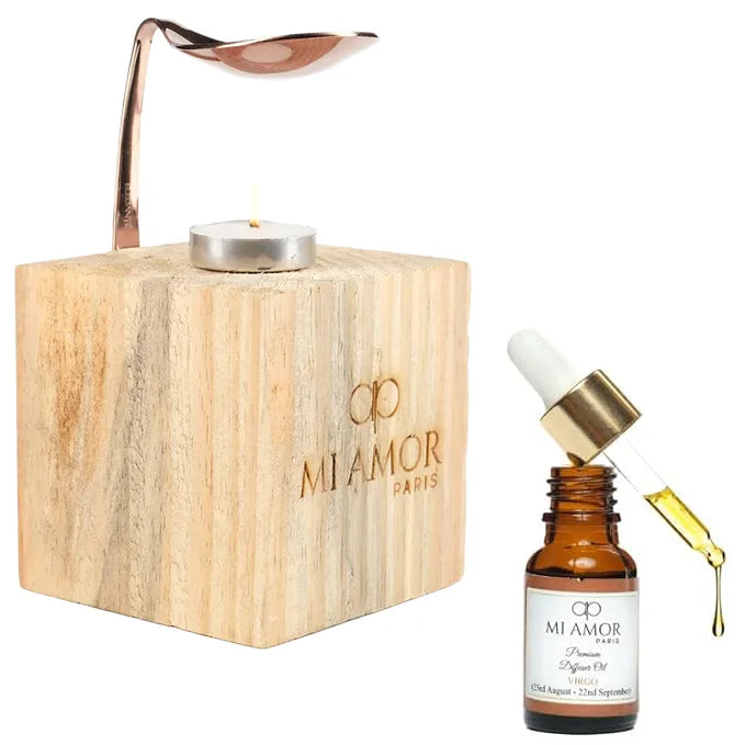 Wooden Diffuser + Fragrance Oil Premium Combo
