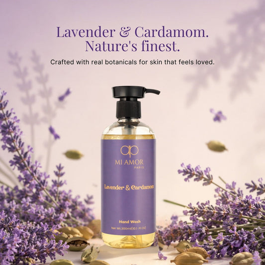Lavender & Cardamom Moisturising Handwash | Gentle Care for All Skin Types | 300 ml
