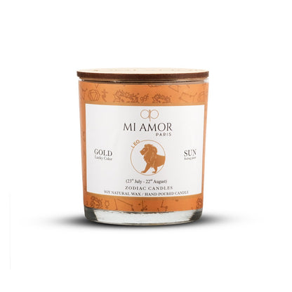 Leo Zodiac Candle -One Wick