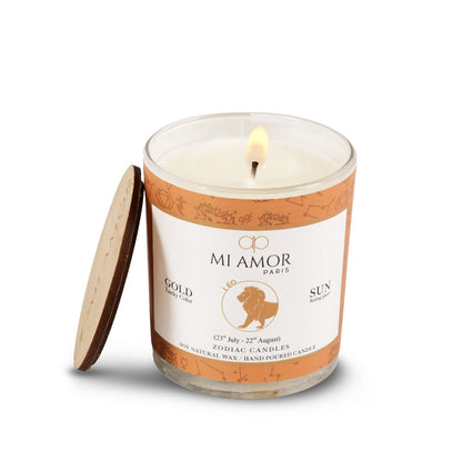 Leo Zodiac Candle -One Wick