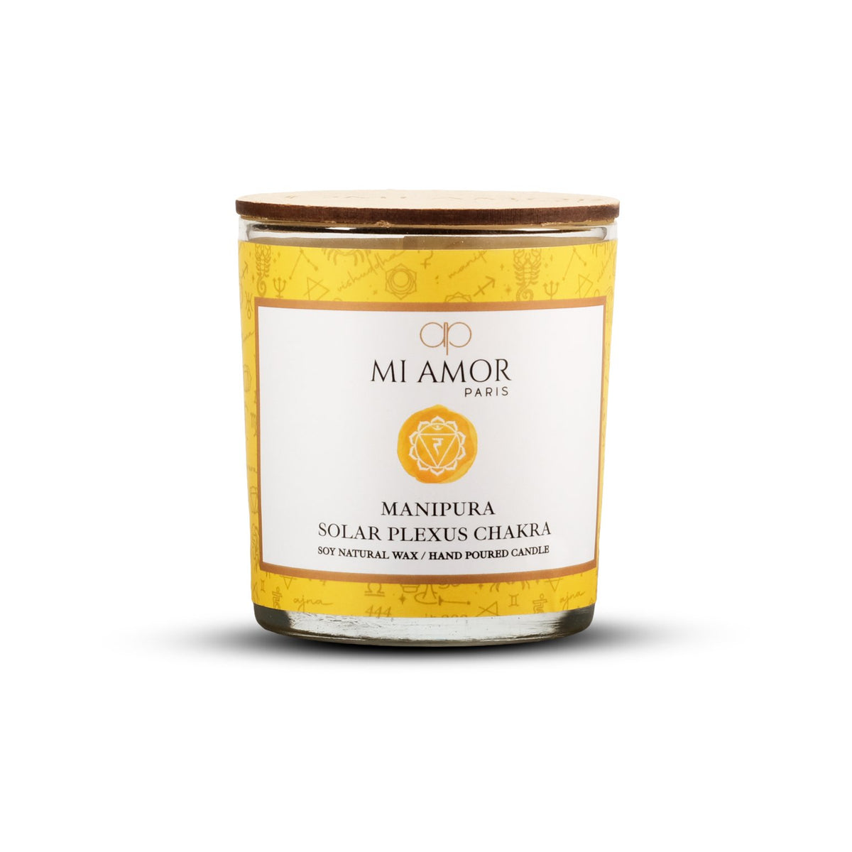 Manipura Solar Plexus Chakra Candle - One Wick