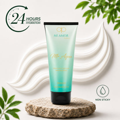 MI AMOR PARIS Mr Aqua Moisturizing Cream for Men | Face & Body Hydrating Cream with Shea Butter & Glycerin – 150ml