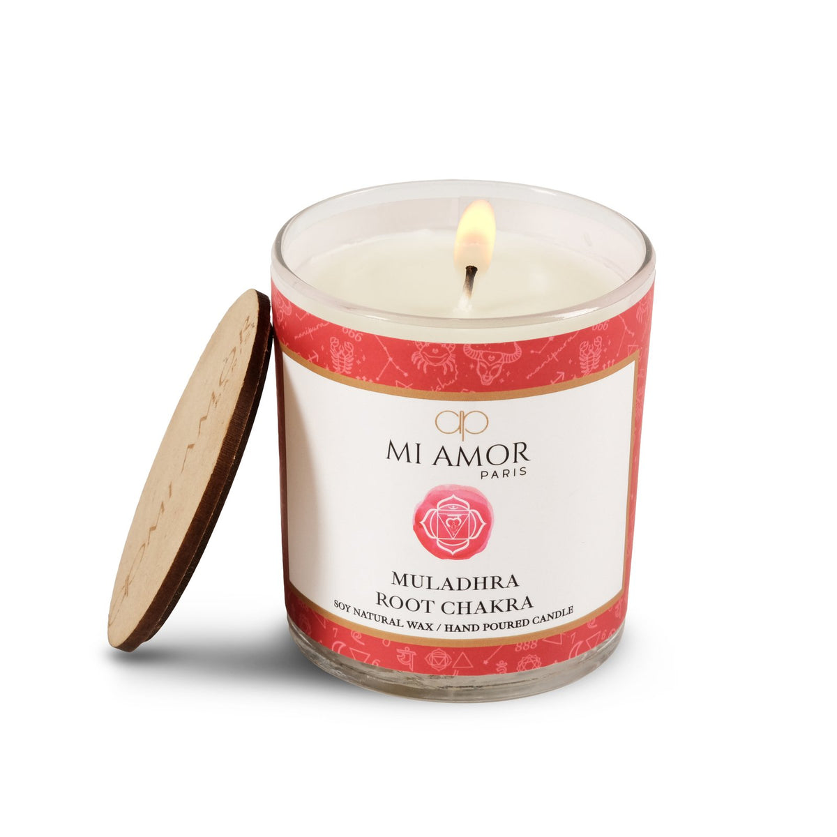 Muladhara Root Chakra Candle -One Wick