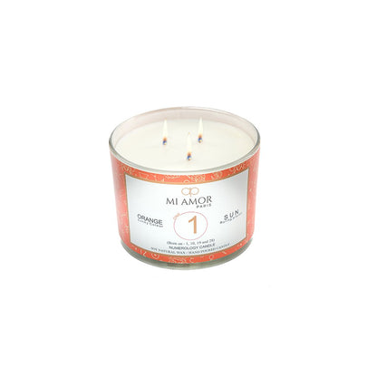 Numerology Candle 1: Sun - Orange