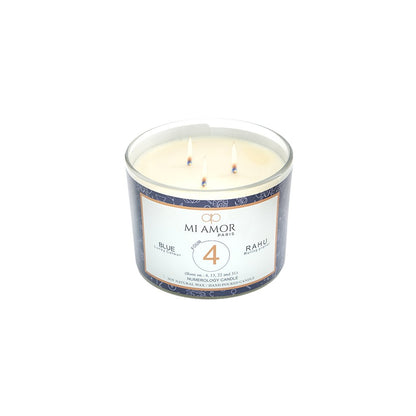 Numerology Candle 4: Rahu - Blue