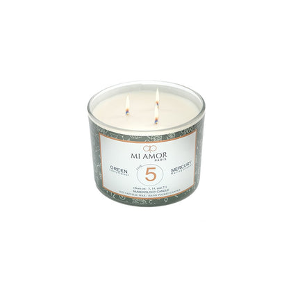 Numerology Candle 5: Mercury - Green