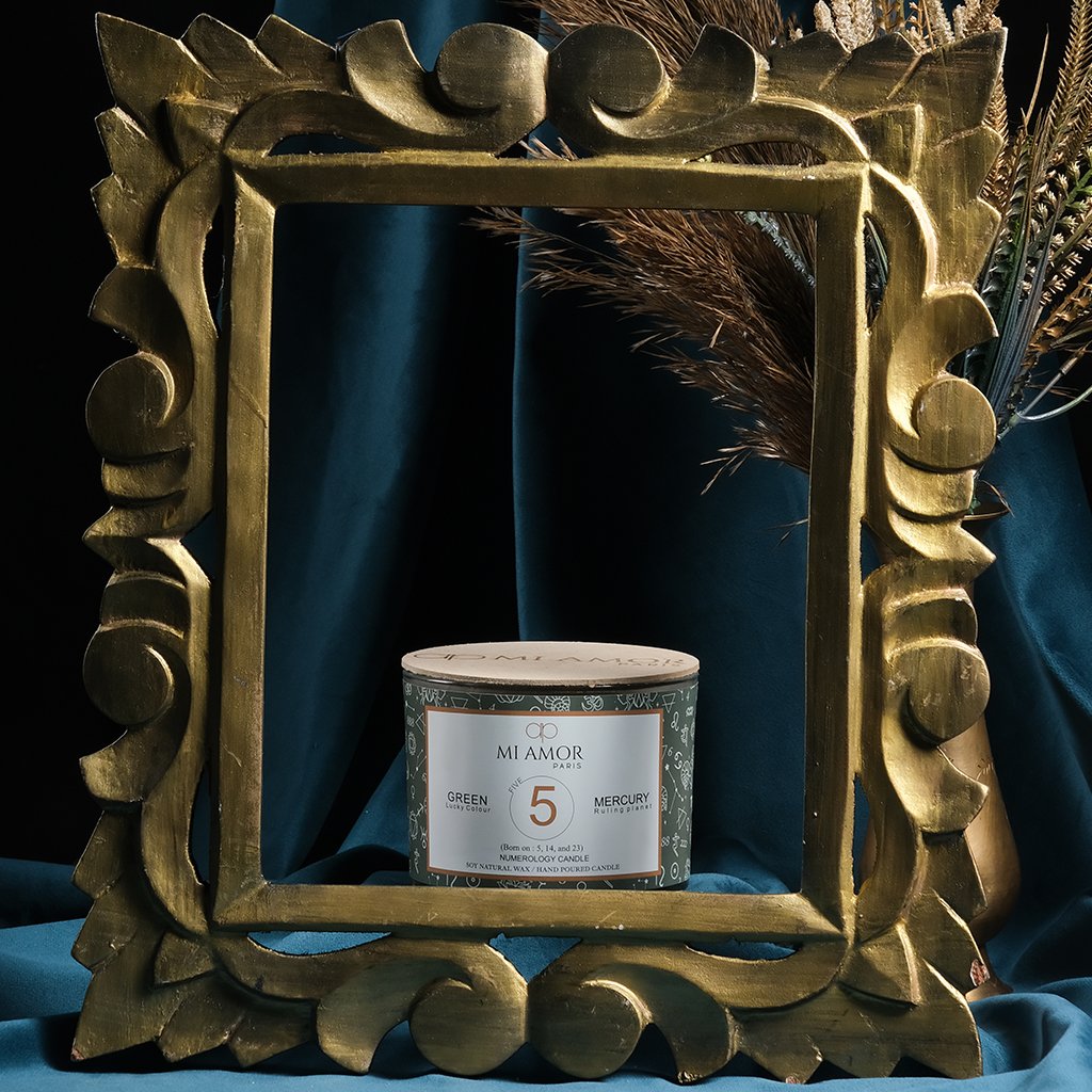 Numerology Candle 5: Mercury - Green