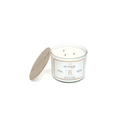 Numerology Candle 6: Venus - White