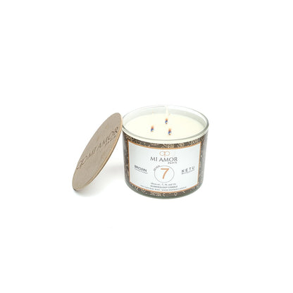 Numerology Candle 7: Ketu - Brown