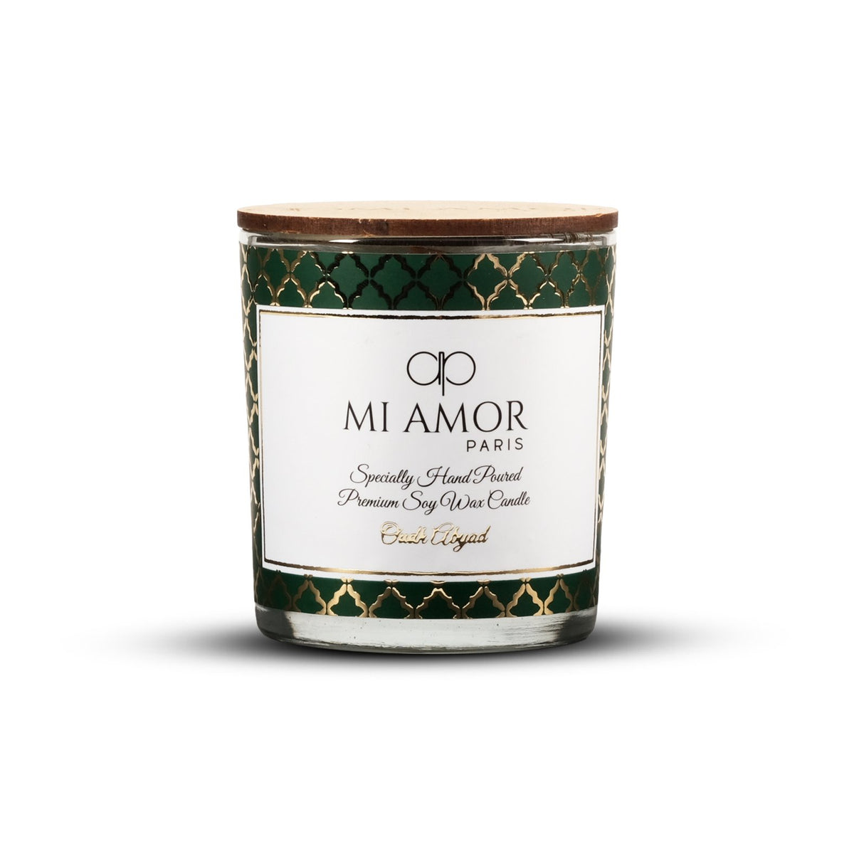 Oudh Abyad Candle -One Wick