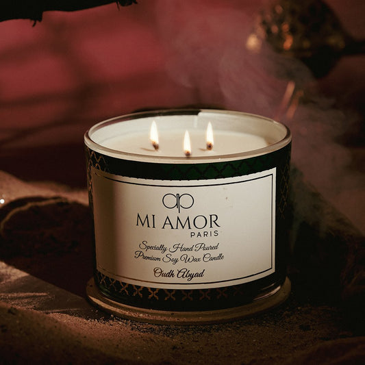 Oudh Abyad Candle