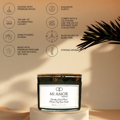 Oudh Aleanbar Candle -One Wick
