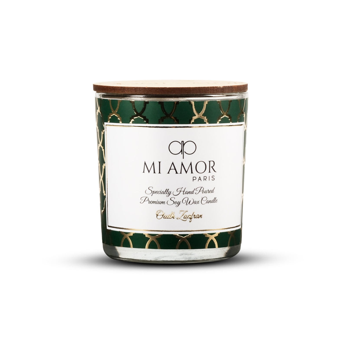 Oudh Zaafran Candle -One Wick