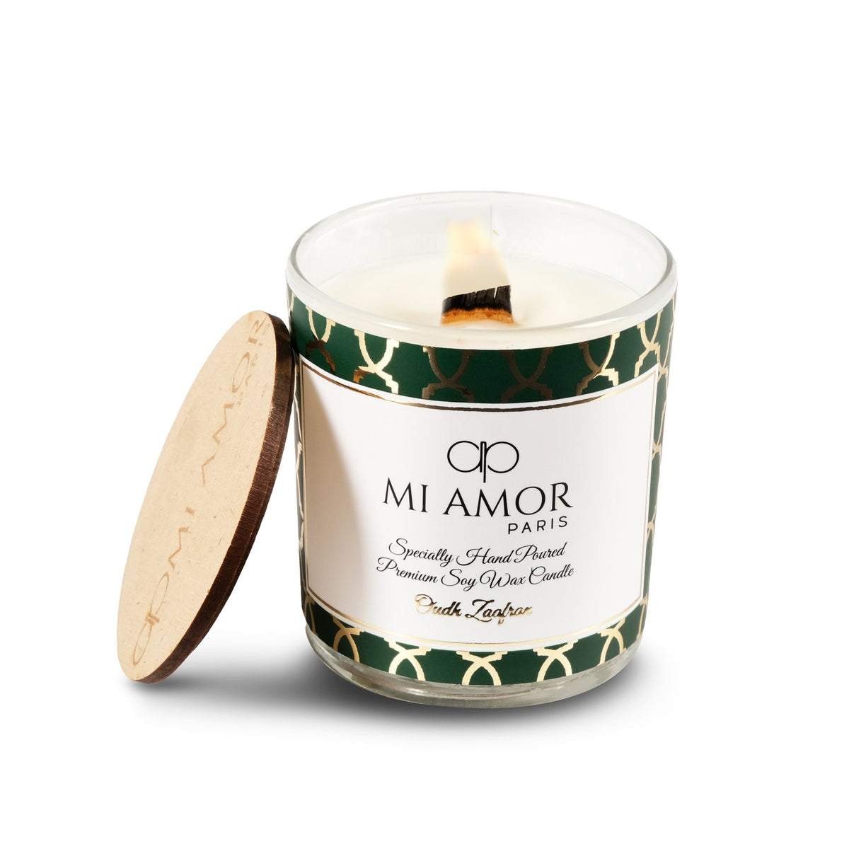 Oudh Zaafran Candle -One Wick