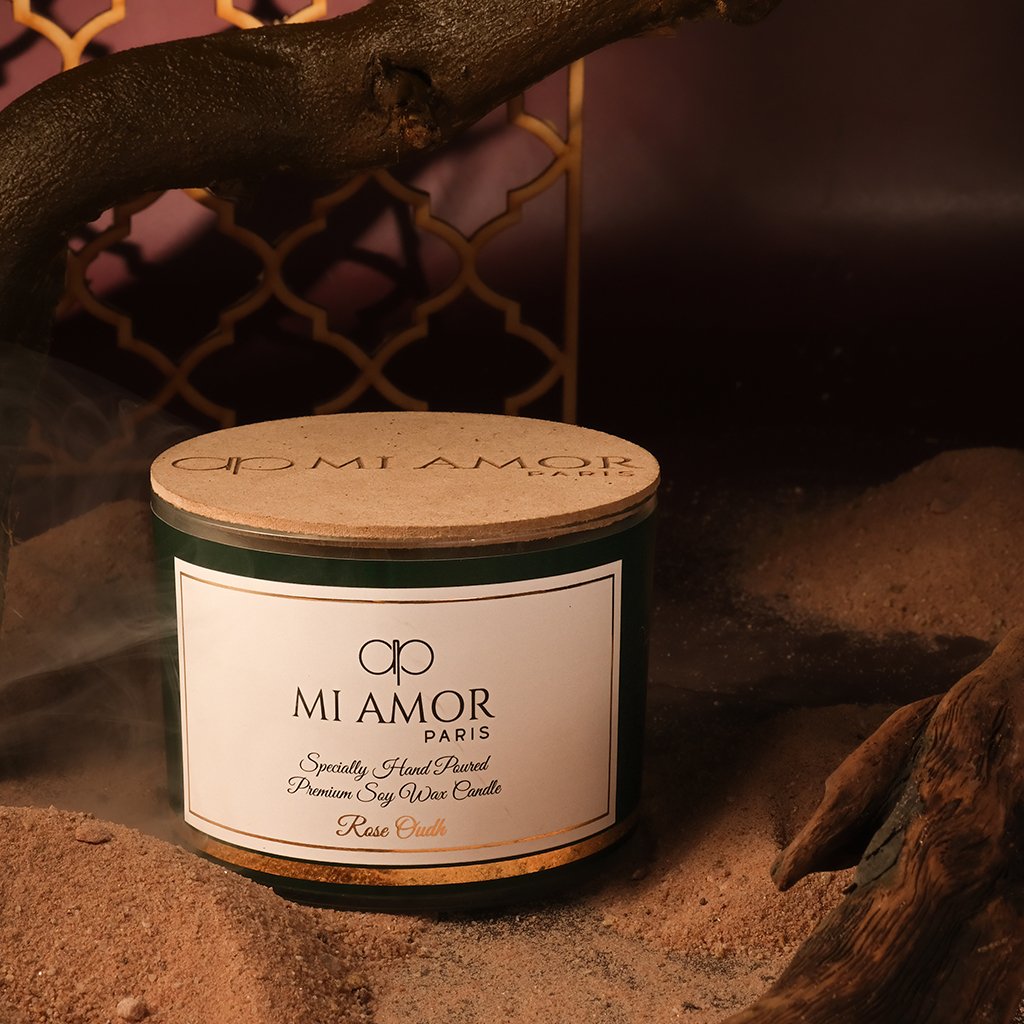 Rose Oudh Candle