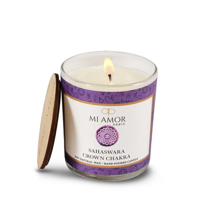 Sahaswara Crown Chakra Candle - One Wick