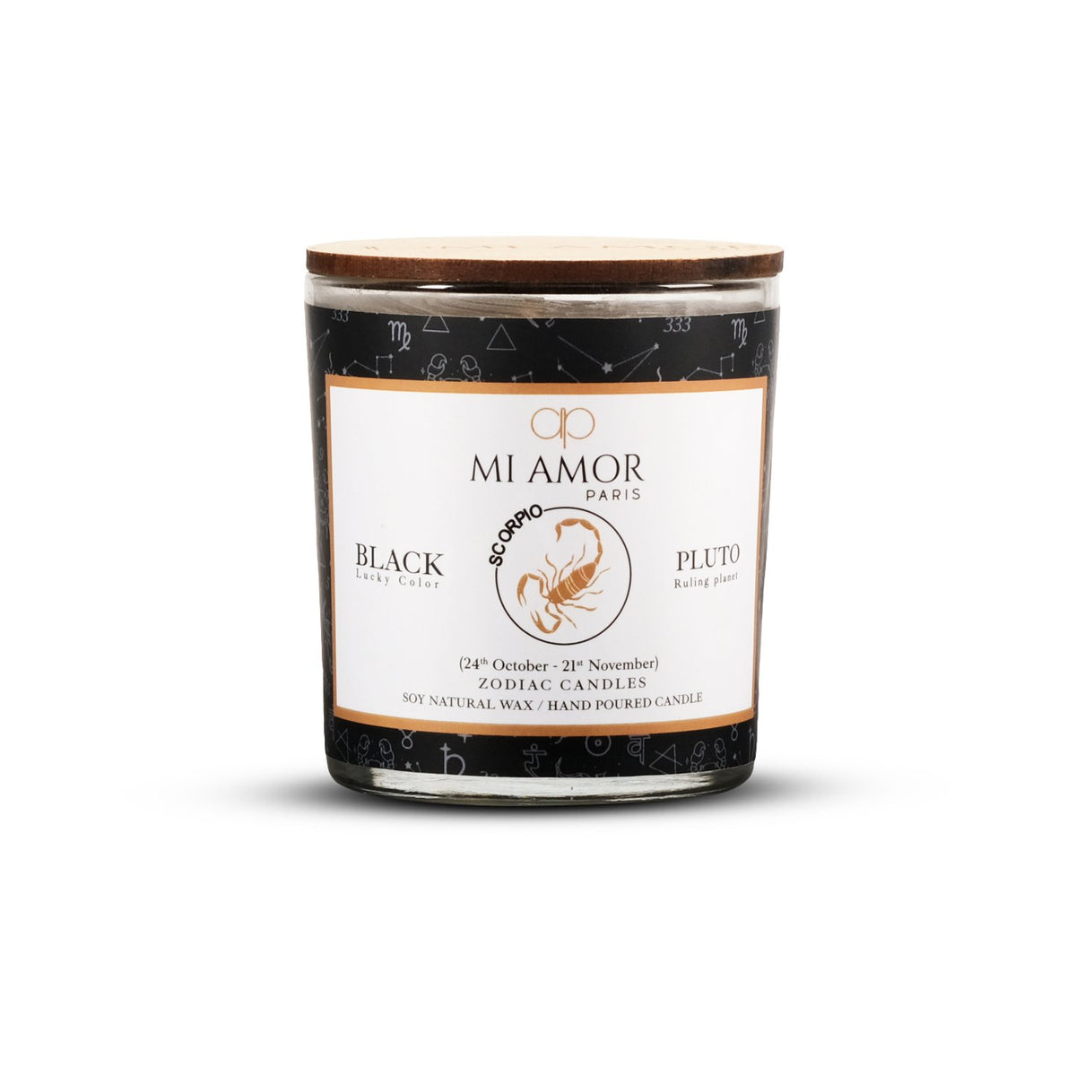 Scorpio Zodiac Candle -One Wick