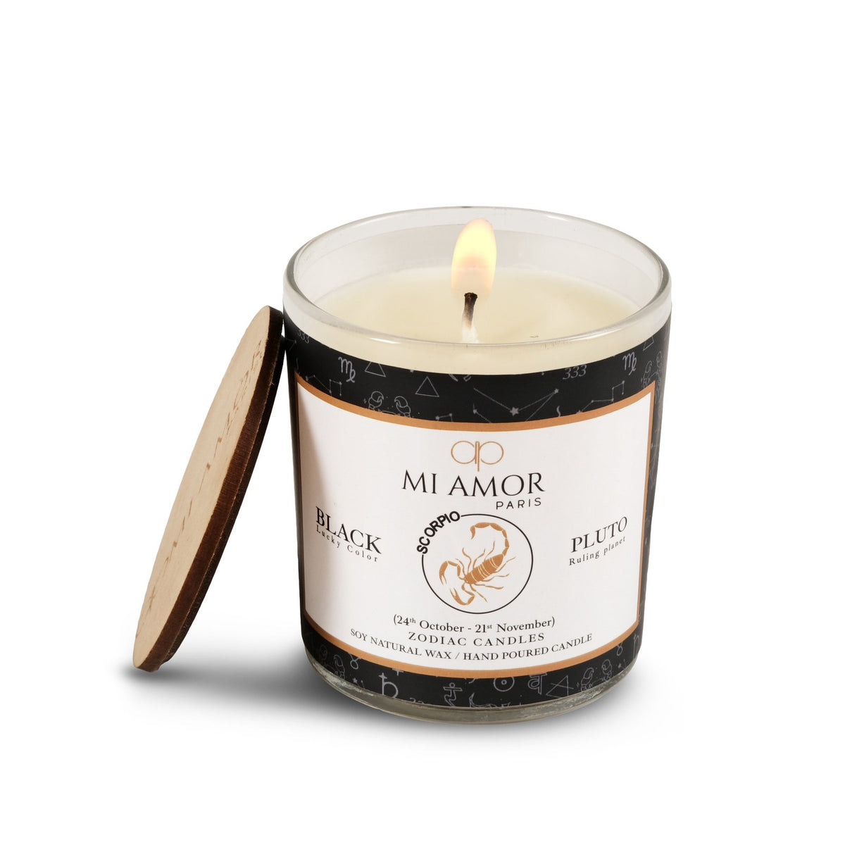 Scorpio Zodiac Candle -One Wick