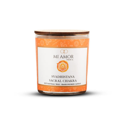 Svadhistana Sacral Chakra Candle - One Wick