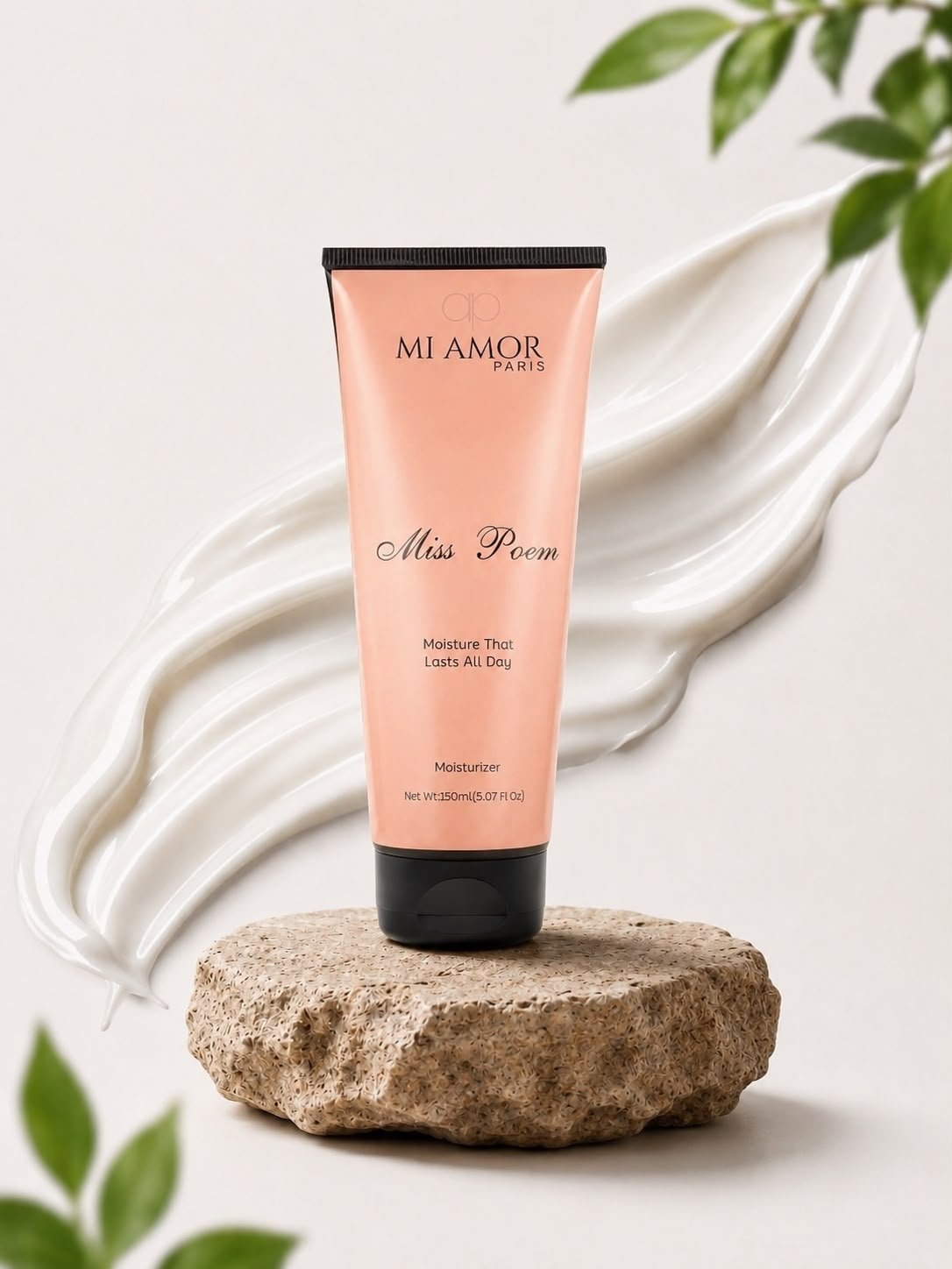 MI AMOR PARIS Miss Poem Women Face, Body & Hand Moisturizing Cream – Daily Hydration with Shea Butter & Glycerin (150ml)