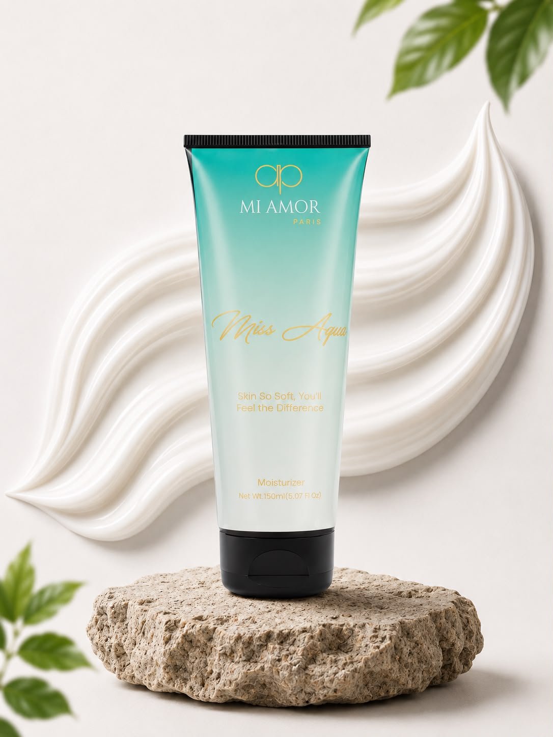 MI AMOR PARIS Miss Aqua Face, Body & Hand Moisturizing Cream for Women | Long-Lasting Hydration with Shea Butter & Glycerin (150ml)