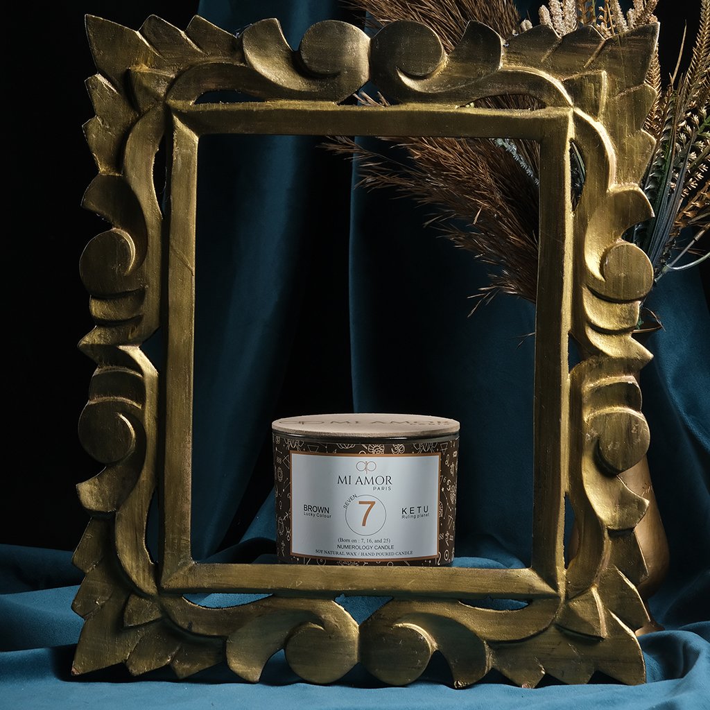 Numerology Candle 7: Ketu - Brown