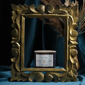 Numerology Candle 8: Saturn - Dark Blue