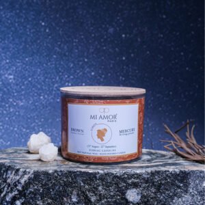 Virgo Zodiac Candle