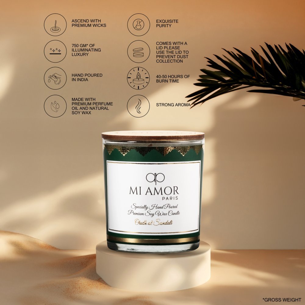 Oudh Al Sandali Candle -One Wick - Image 3