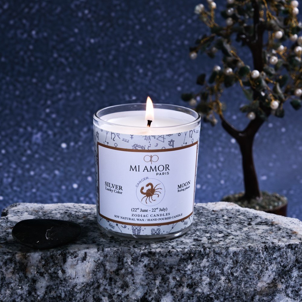 Cancer Zodiac Candle -One Wick