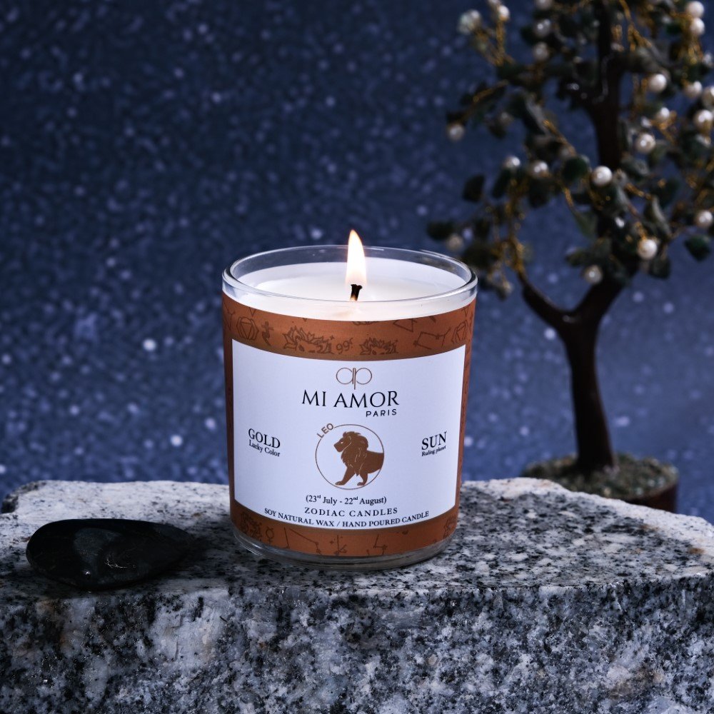 Leo Zodiac Candle -One Wick