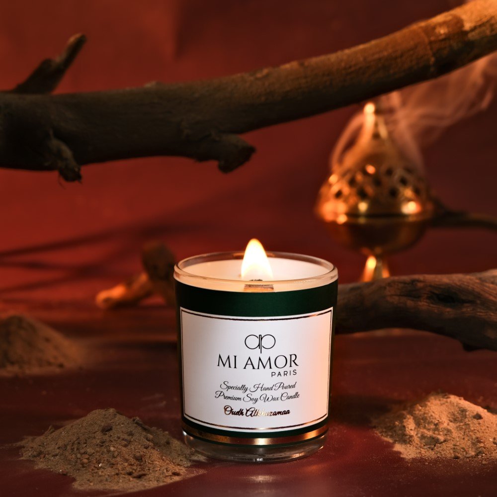 Oudh Alkhuzama Candle -One Wick