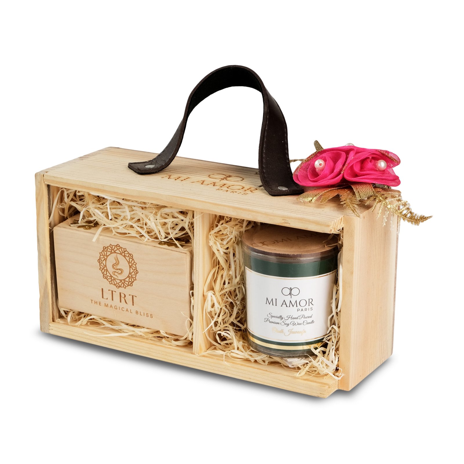 Single Wick Oudh Candle & Incense Gift Box – A Perfect Aromatic Duo - Image 4