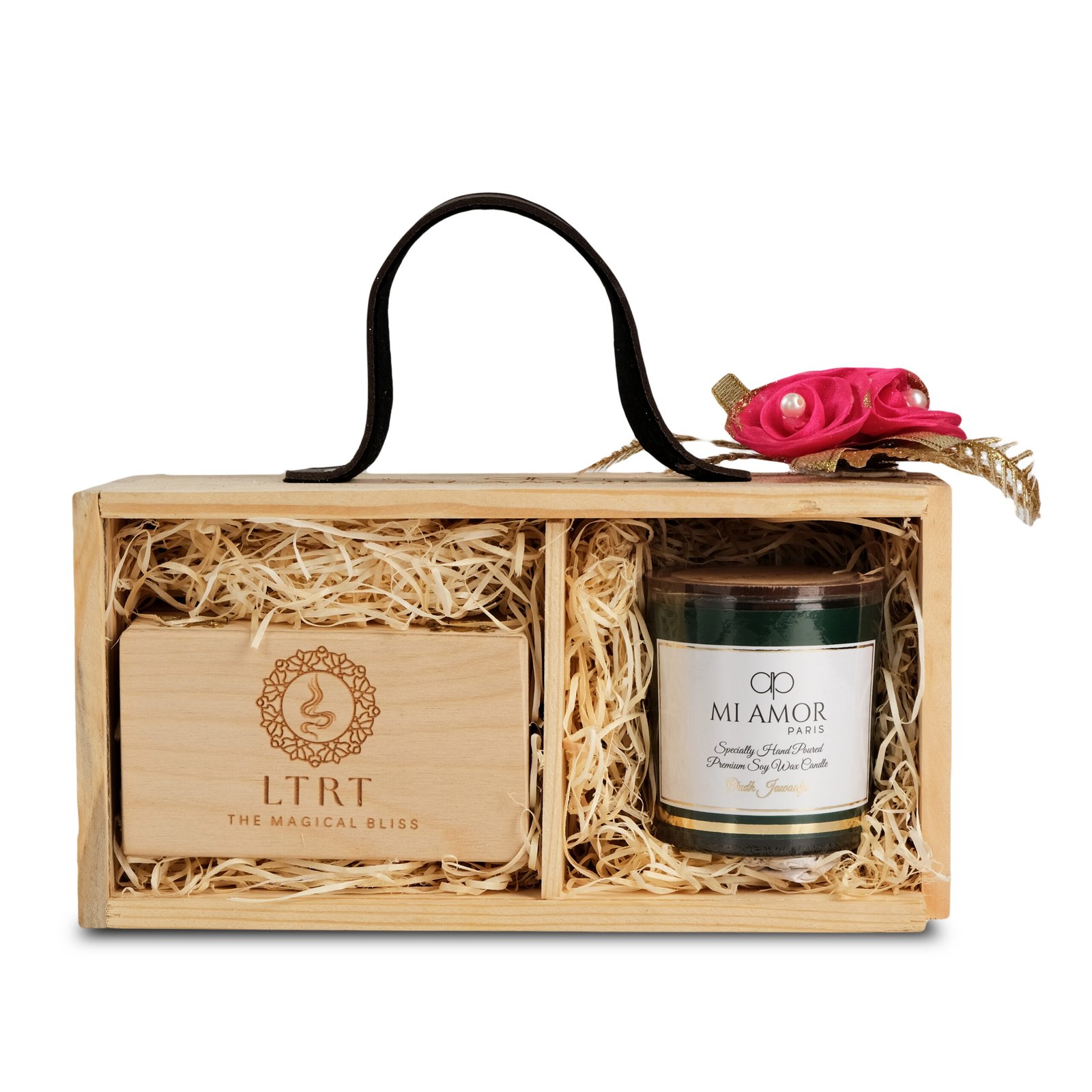 Single Wick Oudh Candle & Incense Gift Box – A Perfect Aromatic Duo - Image 5