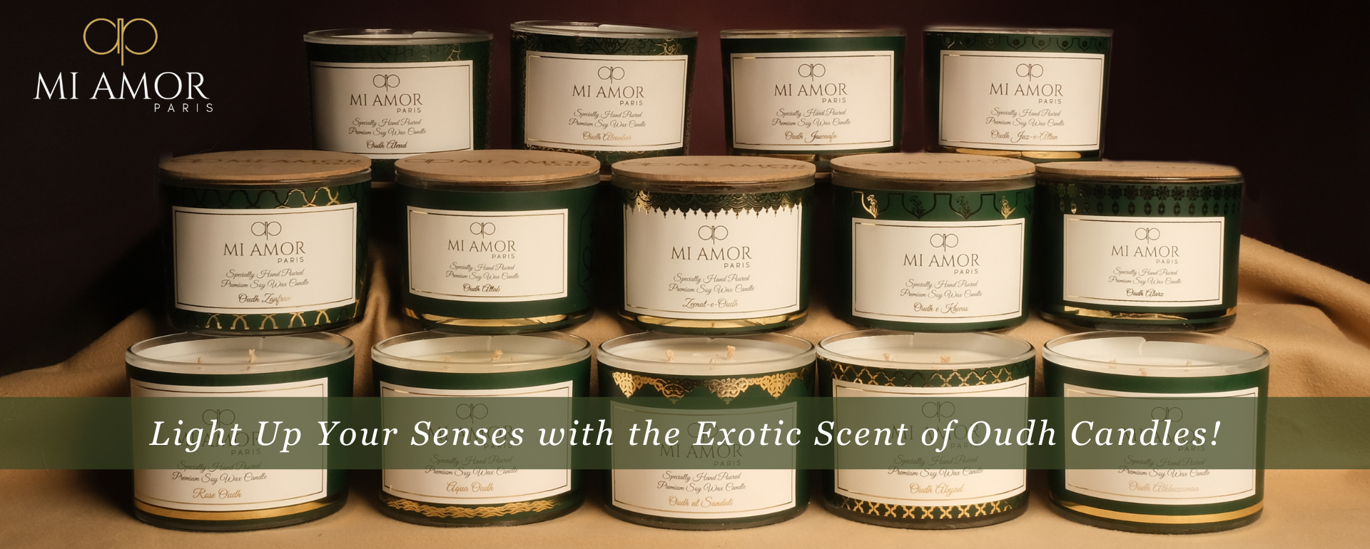Scented Candles - MI AMOR PARIS