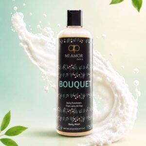 MI AMOR PARIS Bouquet Moisturising Shower Gel For Women | Gentle Daily Cleansing | 500 ml