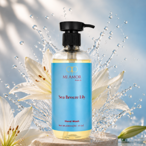 Sea Breeze Lily Moisturising Liquid Hand Wash | Premium Foaming Hand Soap | Long-Lasting Fresh Fragrance | Gentle Hand Wash for Sensitive Skin | Liquid Hand Soap for Kitchen & Bathroom | 300 ml