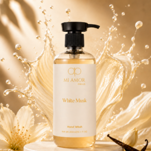 White Musk Moisturising Liquid Hand Wash | Luxury Foaming Hand Soap | Gentle Hand Wash for Sensitive Skin | Kitchen & Bathroom Hand Wash | 300 ml