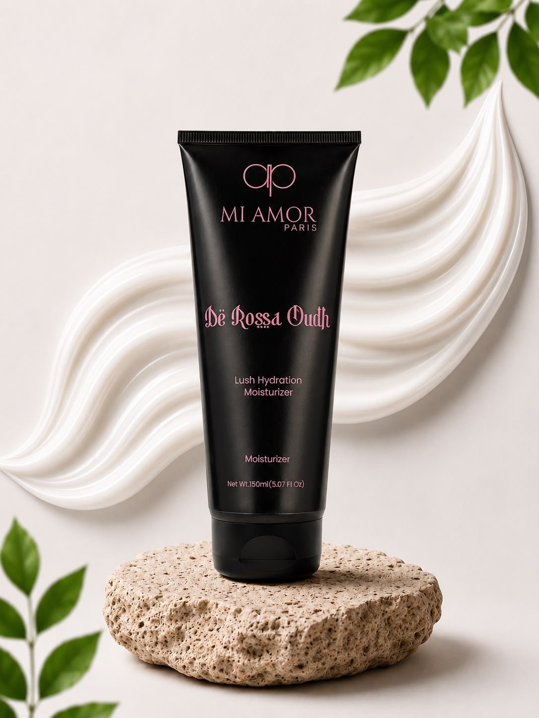 MI AMOR PARIS De Rossa Oudh Men Face & Body Moisturizing Cream – Daily Hydration with Shea Butter & Glycerin (150ml)